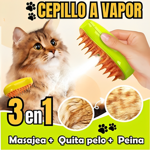 CEPILLO VAPOR (dale un mejor cuidado a tu mascota)